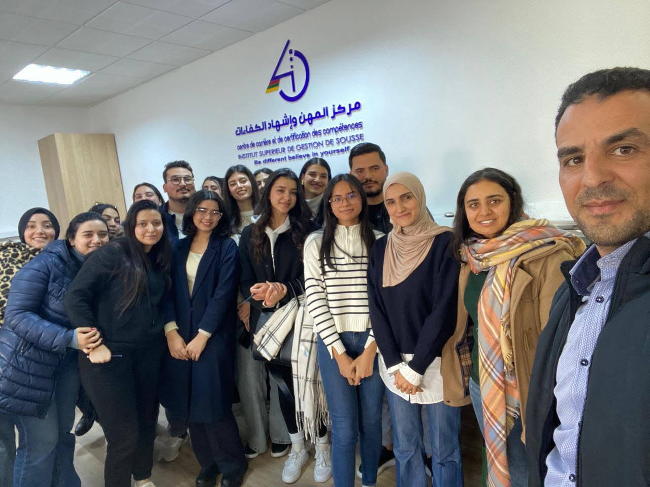 Groupe formé à l’ISG Sousse